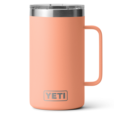 Yeti Rambler 24 oz Mug Peach