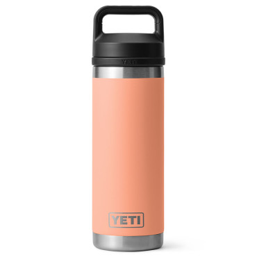 Yeti Rambler 18 Oz Bottle with Chug Cap Peach