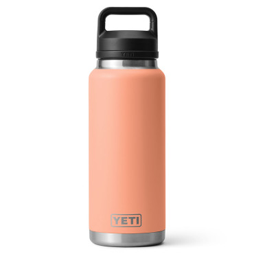 Yeti Rambler 36 Oz Bottle with Chug Cap Peach