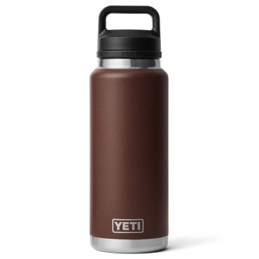 Yeti Rambler 36 Oz Bottle with Chug Cap Wetlands Brown