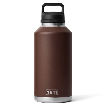 Yeti Rambler 64 Oz Bottle with Chug Cap Wetlands Brown