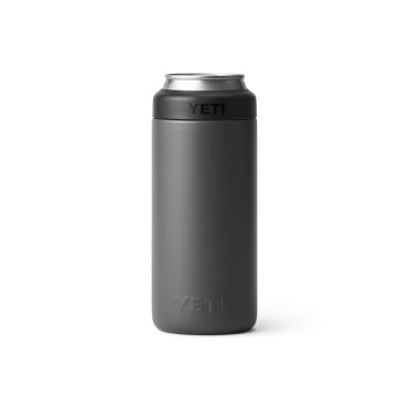 Yeti Rambler 12 oz Colster Slim Can Insulator Charcoal