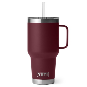 YETI Rambler 35 oz Straw Mug Wild Vine Red