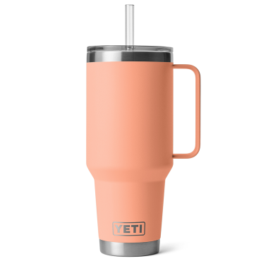 YETI Rambler 42 oz Straw Mug Peach