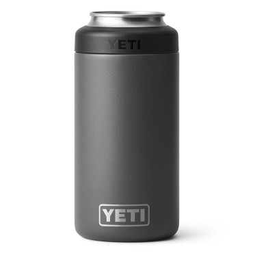 Yeti Rambler 16 oz Colster Tall Can Insulator Charcoal