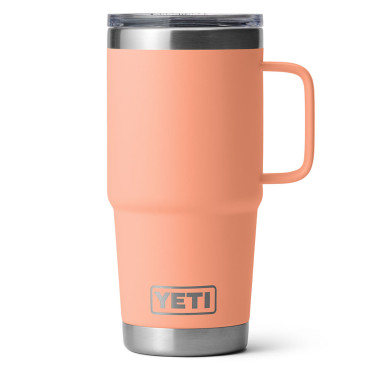 YETI Rambler 20 oz Travel Mug Peach