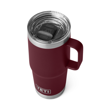 YETI Rambler 20 oz Travel Mug Wild Vine Red