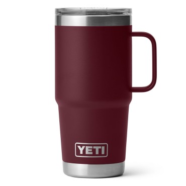 YETI Rambler 20 oz Travel Mug Wild Vine Red