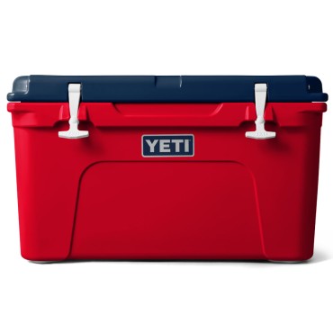 YETI Tundra 45 Cooler Rescue Red White Navy