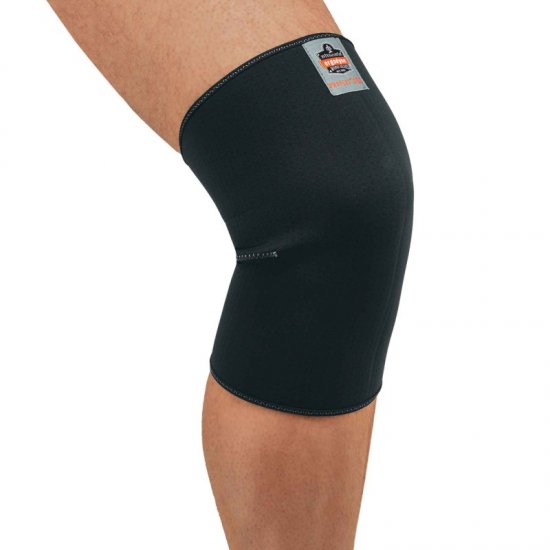 black knee compression sleeve